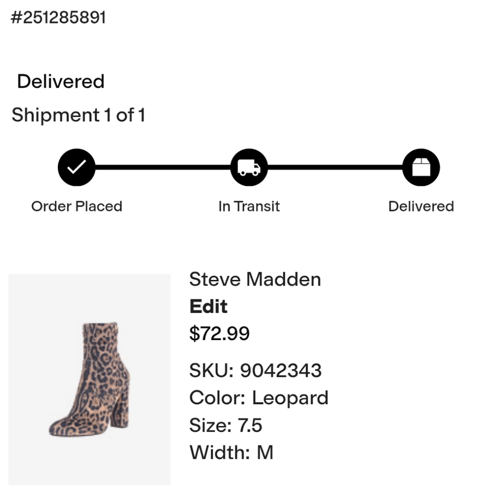 Women's Steve Madden Edit Leopard Bootie
